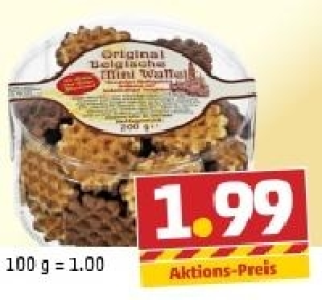 P&E Original belgische Mini-Waffeln