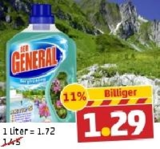 DER GENERAL Allzweck-Reiniger 1.29 €