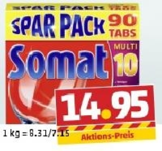 SOMAT Geschirspülmaschinen-Tabs