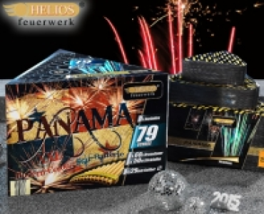 HELIOS®Panama 79 Schuss XXL-Modern-Colour-Star-Batterie 29.99 €