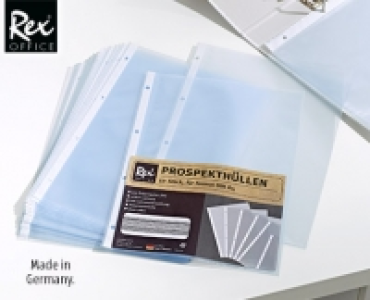 Aldi Süd  REX® OFFICE Prospekthüllen, 50 Stück