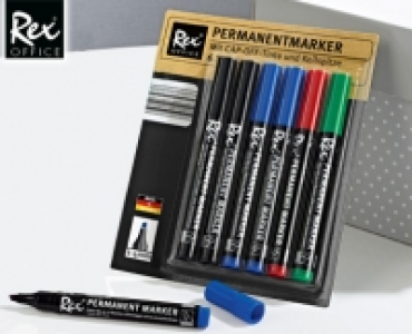 REX® OFFICE Permanent-Marker, 6 Stück 1.79 €