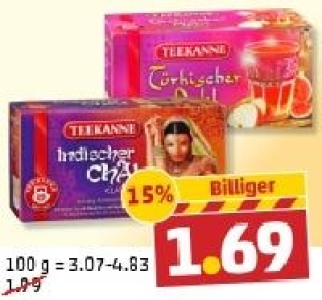TEEKANNE L&auml;nder-Tee 1.69&nbsp;&euro;