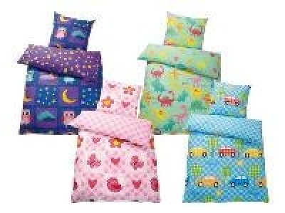 Kinder Renforcé-Wendebettwäsche, 135 x 200 cm 9.99 €