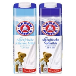 Bärenmarke Die Alpenfrische Milch 0.79 €