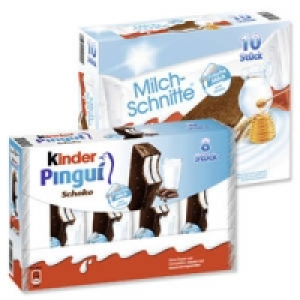 kinder Pingui oder Milch-Schnitte