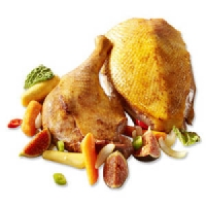Frische Gänsebrust oder Gänsekeulen