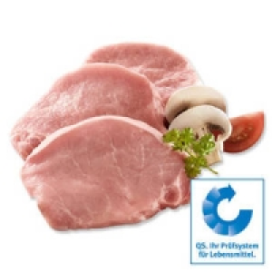 Frische Schweinerückensteaks