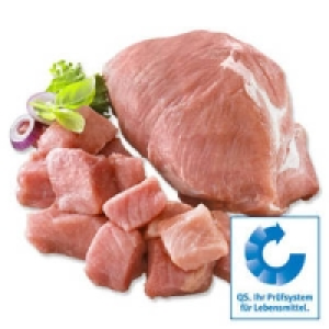 Frischer Gourmet-Schweinebraten oder Schweinegulasch