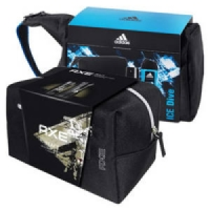 Axe oder adidas Geschenkset mit Tasche