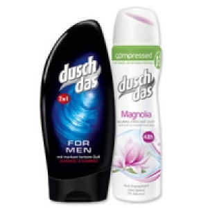 duschdas Dusche, Deo-Spray oder Flüssige Seife