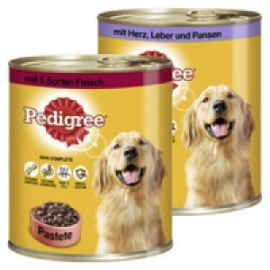 Pedigree Hunde-Nassnahrung 0.99 €