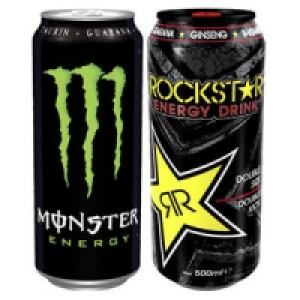 Rockstar oder Monster Energy Drink