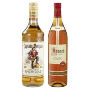 Captain Morgan Spiced Gold oder Asbach Uralt