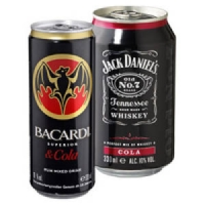 Jack Daniels & Cola, Jack Daniels & Ginger oder Bacardi & Cola