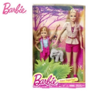 Safarispa&szlig; Barbie und Schwester