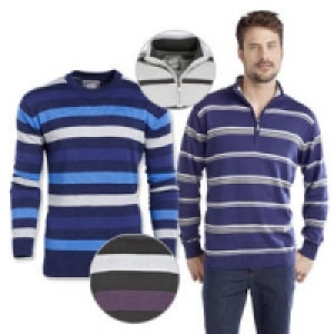 Herren-Pullover, Rundhals- oder Troyerkragen