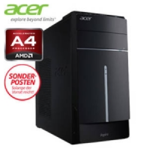 PC Aspire TC-115 mit AMD A4-6210 Quad-Core (4 x bis zu 1,8 GHz)
