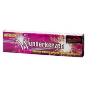 Wunderkerzen