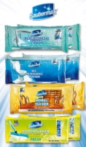 Feuchte Reinigungstücher 2.79 €