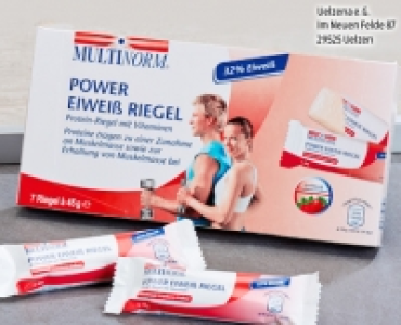MULTINORM Power Eiweiß Riegel 3.99 €