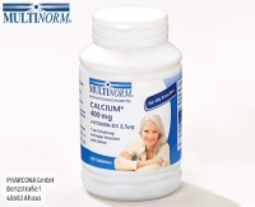 MULTINORM Magnesium 375 mg oder Calcium 400 mg + Vitamin D3, 2,5 g 2.99 €