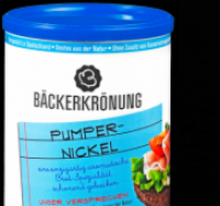 BÄCKERKRÖNUNG Dosenbrot