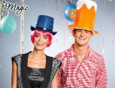 Magic Karnevalshut für Damen, Herren oder Kinder!