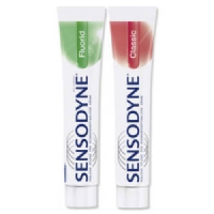 Sensodyne Zahncreme Classic, Fluorid oder Fluorid + Sanftweiss
