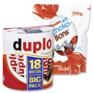 duplo, Kinder Riegel oder Kinder Schoko-Bons 2.69 €