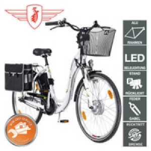 ZÜNDAPP Alu-Elektro-Fahrrad Green 2.0 26er oder 28er 799.00 €