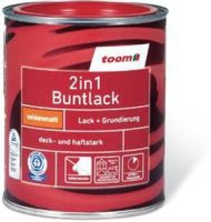 2in1 Buntlack 125 ml 7.49 €