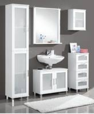 Badm&ouml;belserie Bern, Badschrank mit 3 Klappen (o.Abb.)