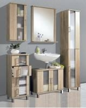 Badm&ouml;belserie Davos, Hochschrank