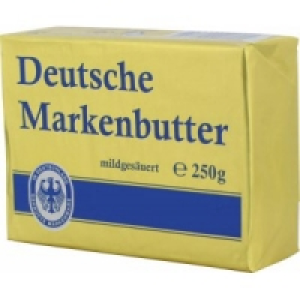 Deutsche Markenbutter 0.75 €