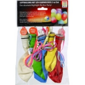 LED Luftballons mit Farbwechsel