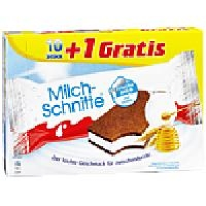 Milch-Schnitte oder Kinder Pingui 1.99 €