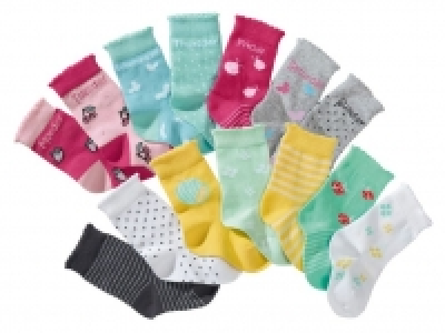 LUPILU® 7 Paar Kleinkinder Mädchen Socken 3.99 €