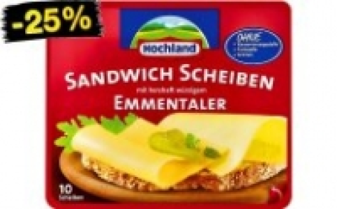 Hochland Sandwich Scheiben 1.49 €