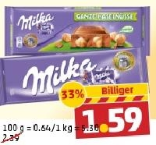 MILKA Schokolade 1.59 €