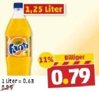 FANTA, SPRITE oder MEZZO MIX 0.79 €