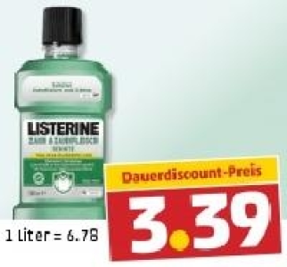 LISTERINE Mundspülung 3.39 €