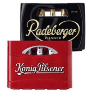 König Pilsener oder Radeberger Pilsner 10.99 €