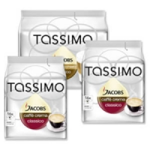 Tassimo Jacobs Caff&egrave; Crema Classico oder Latte Macchiato Classico 3.79&nbsp;&euro;