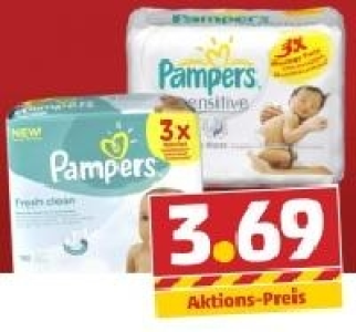PAMPERS Feuchte Tücher 3.69 €