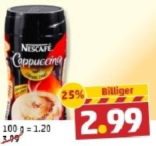 NESCAFÉ Cappuccino oder Latte macchiato 2.99 €