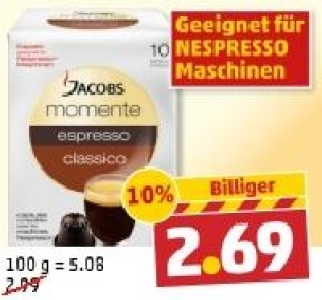 JACOBS Momente 2.69 €