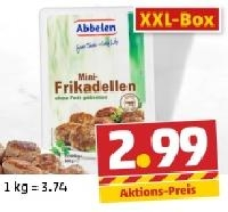 ABBELEN Mini-Frikadellen 2.99&nbsp;&euro;
