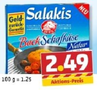 SALAKIS Back-Schafk&auml;se 2.49&nbsp;&euro;