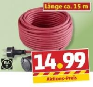 Verlängerungskabel 14.99 €